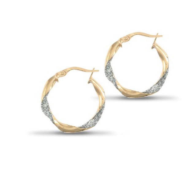 9ct Gold Hoop Earrings