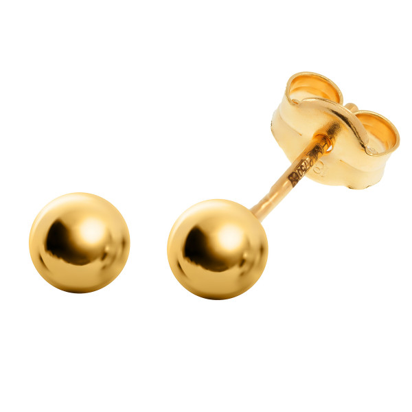 18ct Gold Stud Earrings