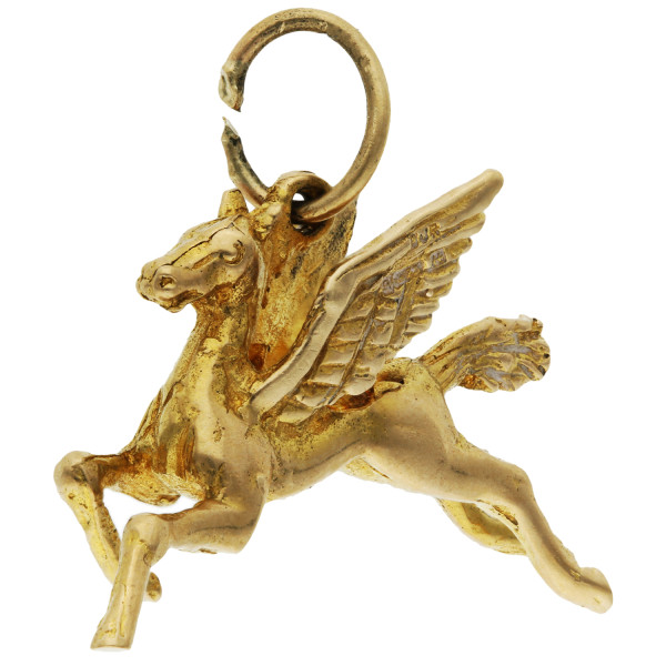 9ct Yellow Gold Pegasus Charm