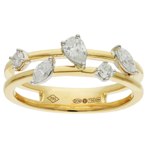 18ct Gold 0.46ct Diamond Cocktail Ring