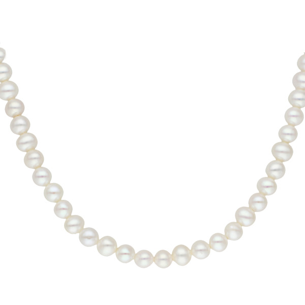 Children's Sterling Silver Pearl Necklace