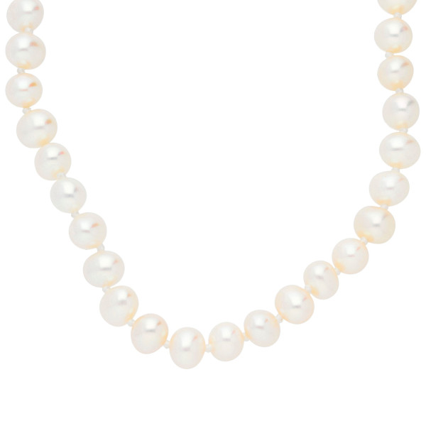 14ct Gold 6mm Freshwater Pearl Necklace