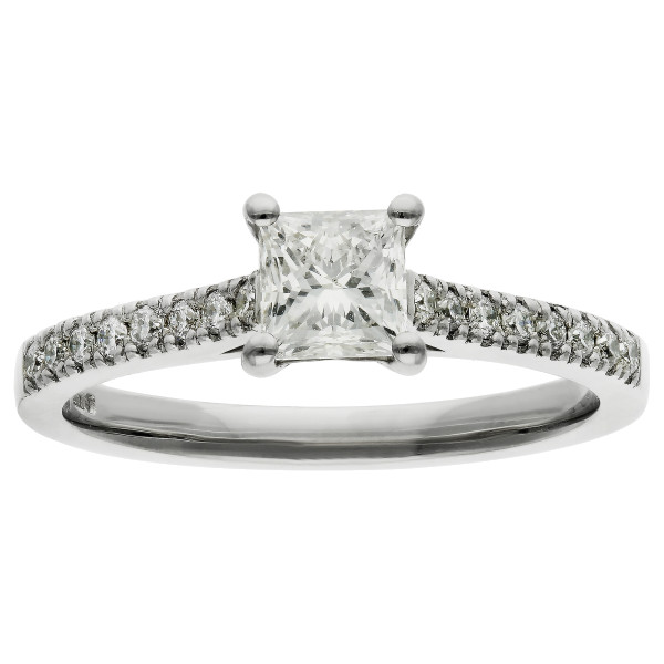 Platinum 0.55ct Diamond Engagement Ring