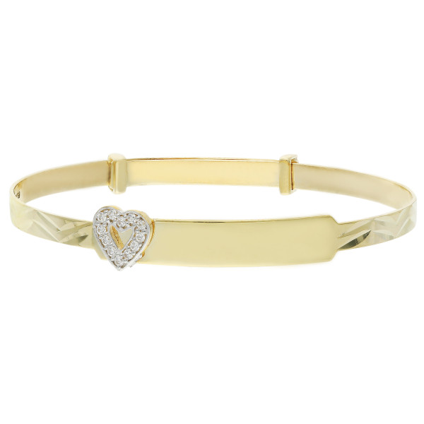 Babies 9ct Yellow Gold Bangle