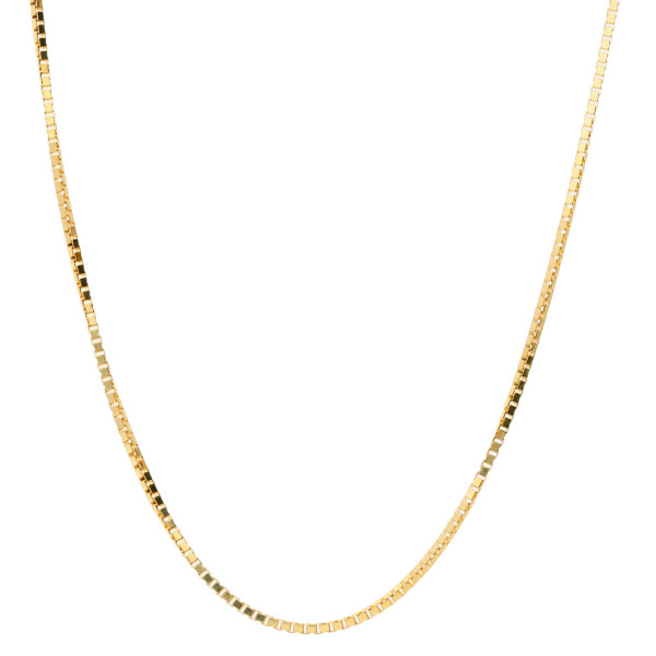 9ct Yellow Gold Venetian Box Chain 