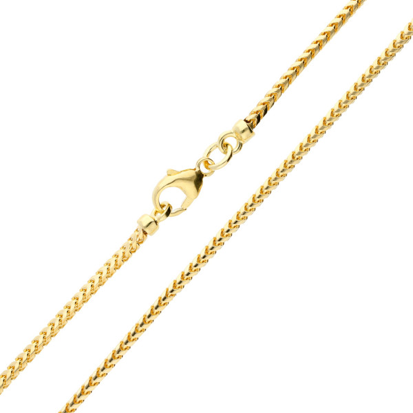 9ct Yellow Gold 1.93mm Franco Chain