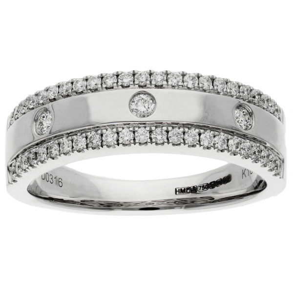 18ct White Gold 0.30ct Diamond Cocktail Ring