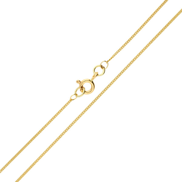 18ct Yellow Gold 0.97mm Curb Chain