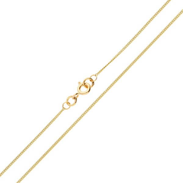9ct Yellow Gold 0.97mm Curb Chain