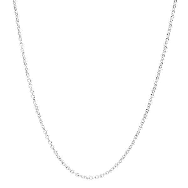 18ct White Gold 1.23mm Trace Chain