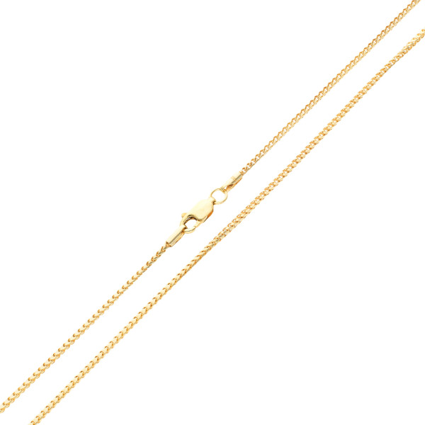 9ct Yellow Gold 1.49mm Franco Chain