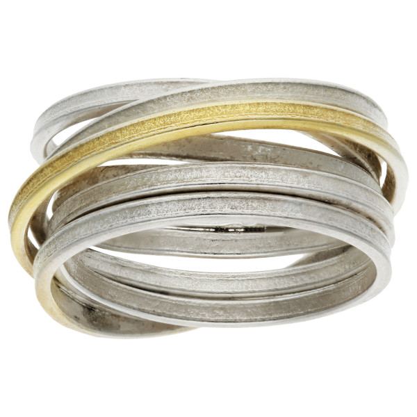 Sterling Silver Shimmer Wrap Ring