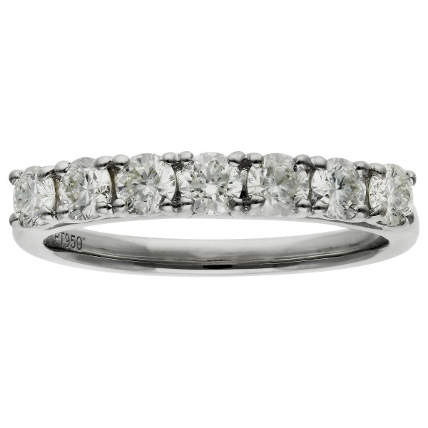 Platinum 0.72ct Diamond Ring