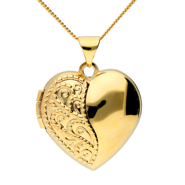 9ct Gold Heart Locket