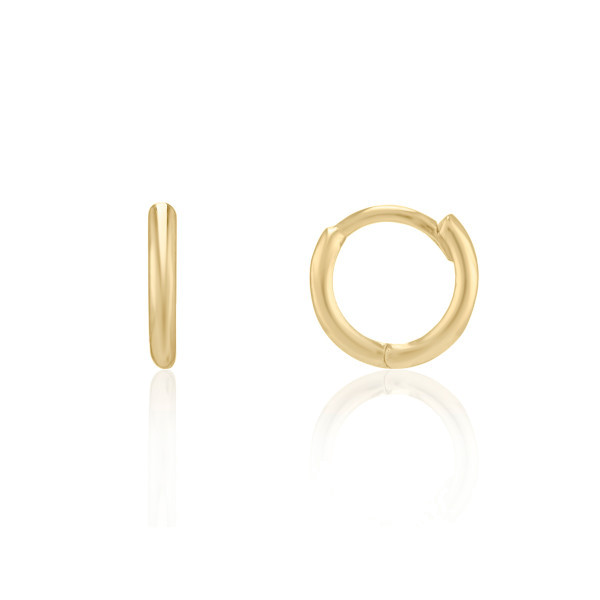 9ct Gold Huggie Hoop Earrings