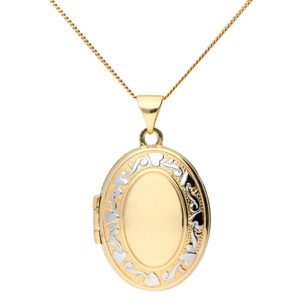9ct Yellow Gold Family Locket