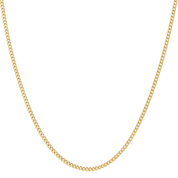 9ct Yellow Gold 1.20mm Curb Chain