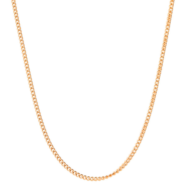 9ct Rose Gold 1.37mm Curb Chain