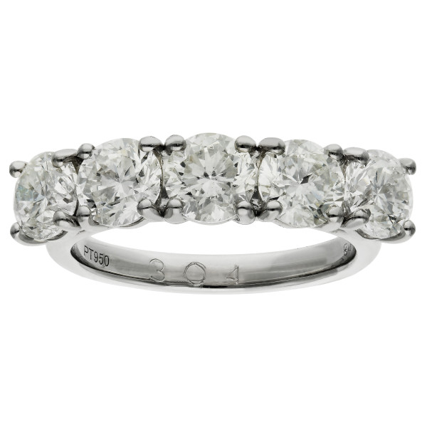 Platinum 3.0ct Diamond Ring