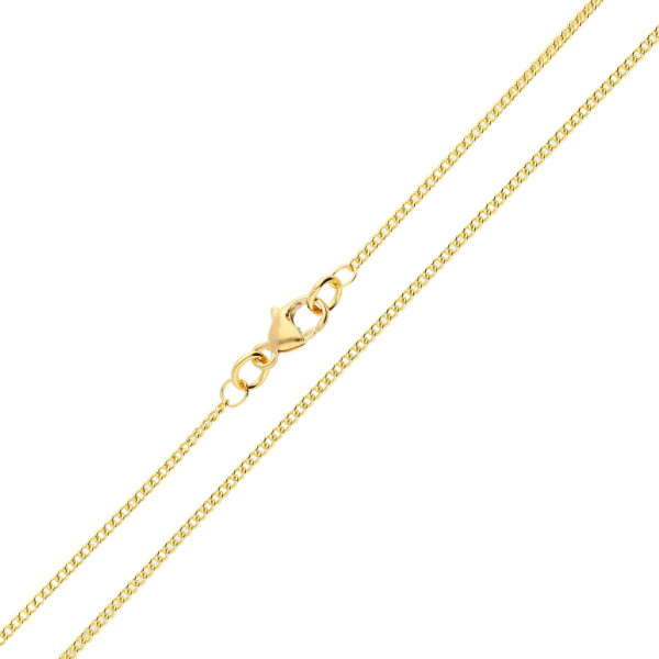 18ct Yellow Gold 1.37mm Curb Chain