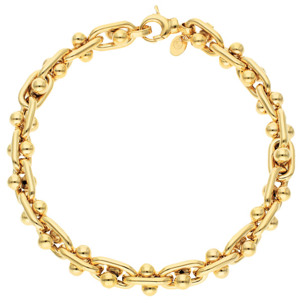 9ct Yellow Gold Fancy Link Bracelet