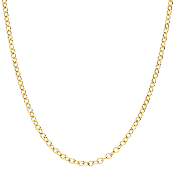18ct Yellow Gold 2.19mm Trace Chain