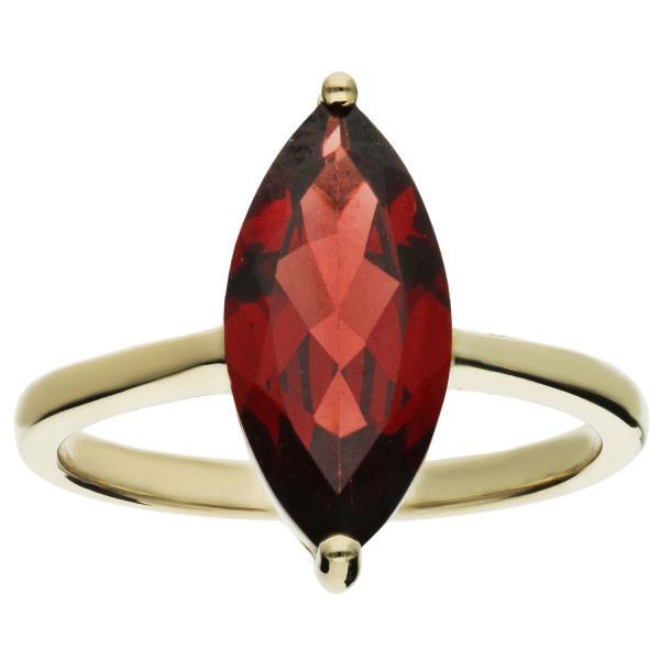 9ct Gold 2.90ct Garnet Solitaire Ring