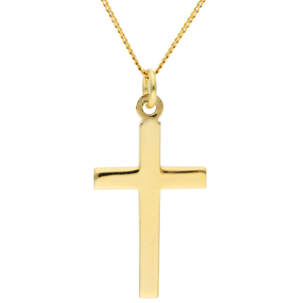 9ct Gold Cross Pendant