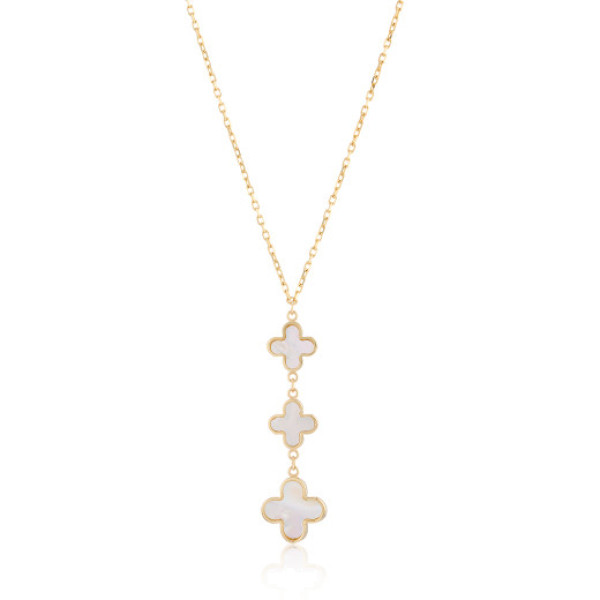 9ct Yellow Gold Mother of Pearl Necklace