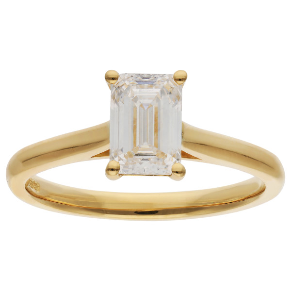 18ct Gold 1.12ct Lab Grown Diamond Engagement Ring