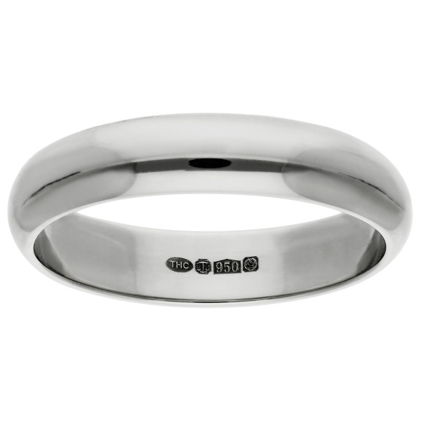 4mm Platinum Wedding Band 