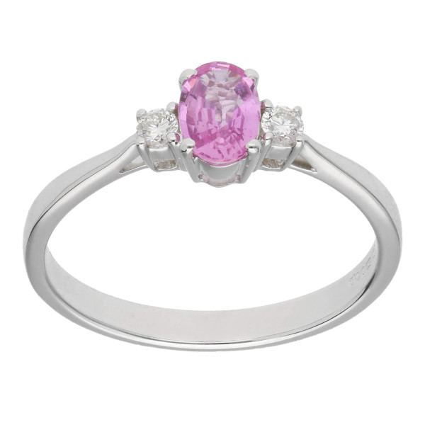 18ct White Gold 0.50ct Sapphire Cocktail Ring