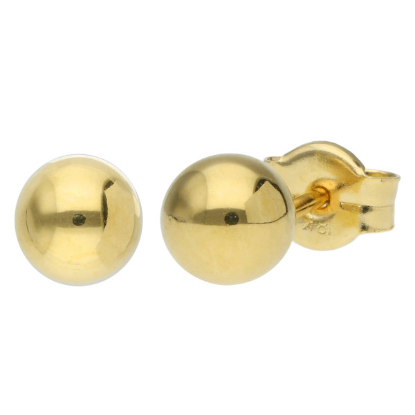 18ct Gold Stud Earrings