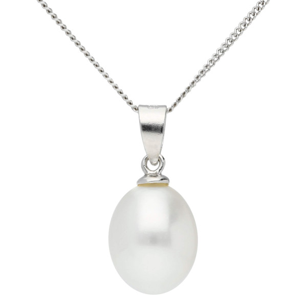 Sterling Silver Pearl Pendant