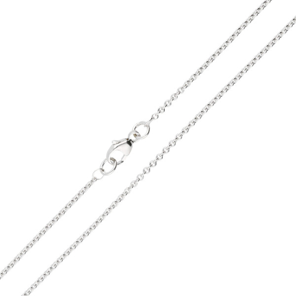 1.55mm 9ct White Gold Trace Chain