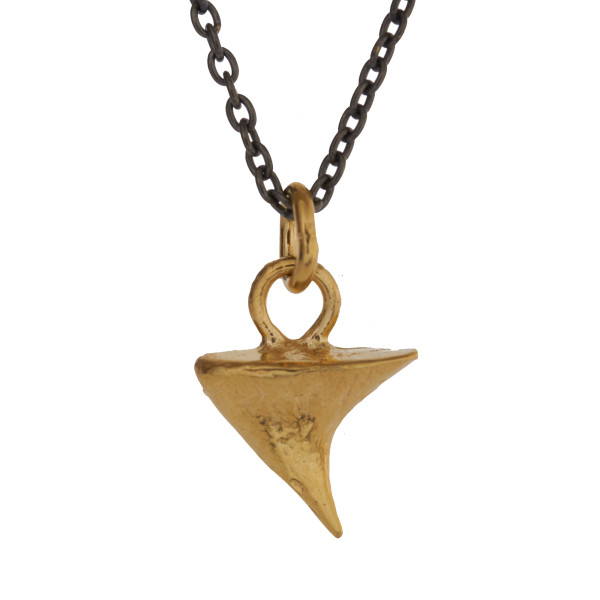 18ct Gold & Black Rhodium Plated & Sterling Silver Pendant