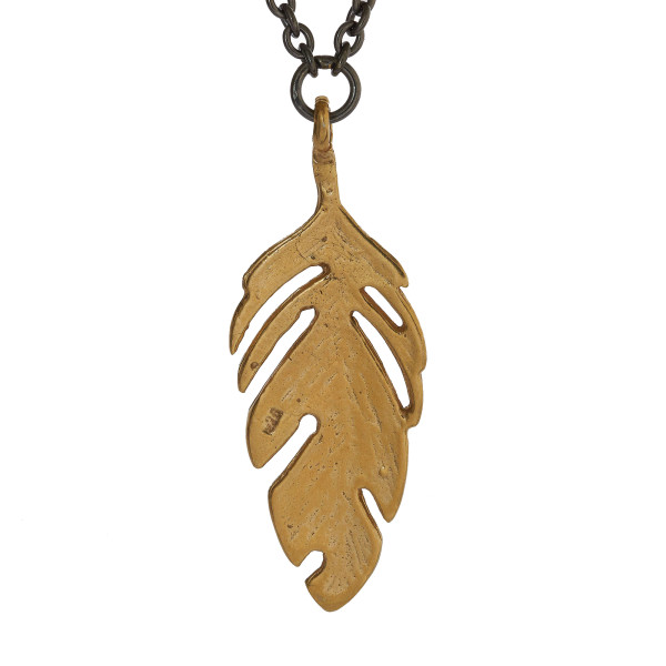 18ct Gold & Black Rhodium Plated Sterling Silver Necklace