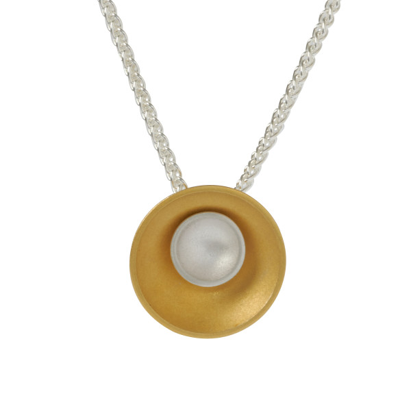 Gold Plated Sterling Silver Pendant