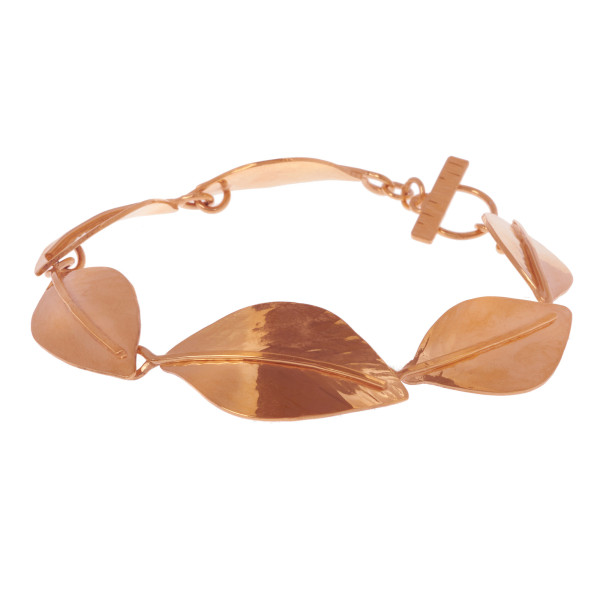 Rose Gold Plated Sterling Silver Bracelet