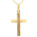 9ct Yellow Gold Cross Pendant