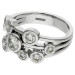 Platinum 1.50ct Diamond Bubble Ring