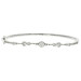 18ct White Gold Diamond Bangle