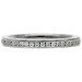Platinum Diamond Half Eternity Ring
