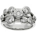 Platinum 1.50ct Diamond Bubble Ring
