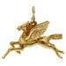 9ct Yellow Gold Pegasus Charm