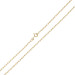 9ct Yellow Gold Diamond Cut Belcher Chain 