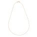 18ct Rose Gold Trace Chain