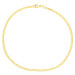 9ct Yellow Gold Curb Chain Anklet