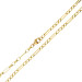 9ct Yellow Gold 3.98mm Figaro Belcher Chain