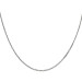 9ct White Gold 1.44mm Spiga Chain